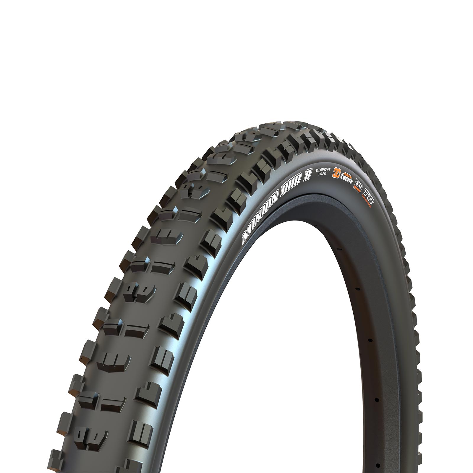 Maxxis Minion DHRII 29" WT TR DD Tire 29x2.40, E25, 1222g, 2x120TPI