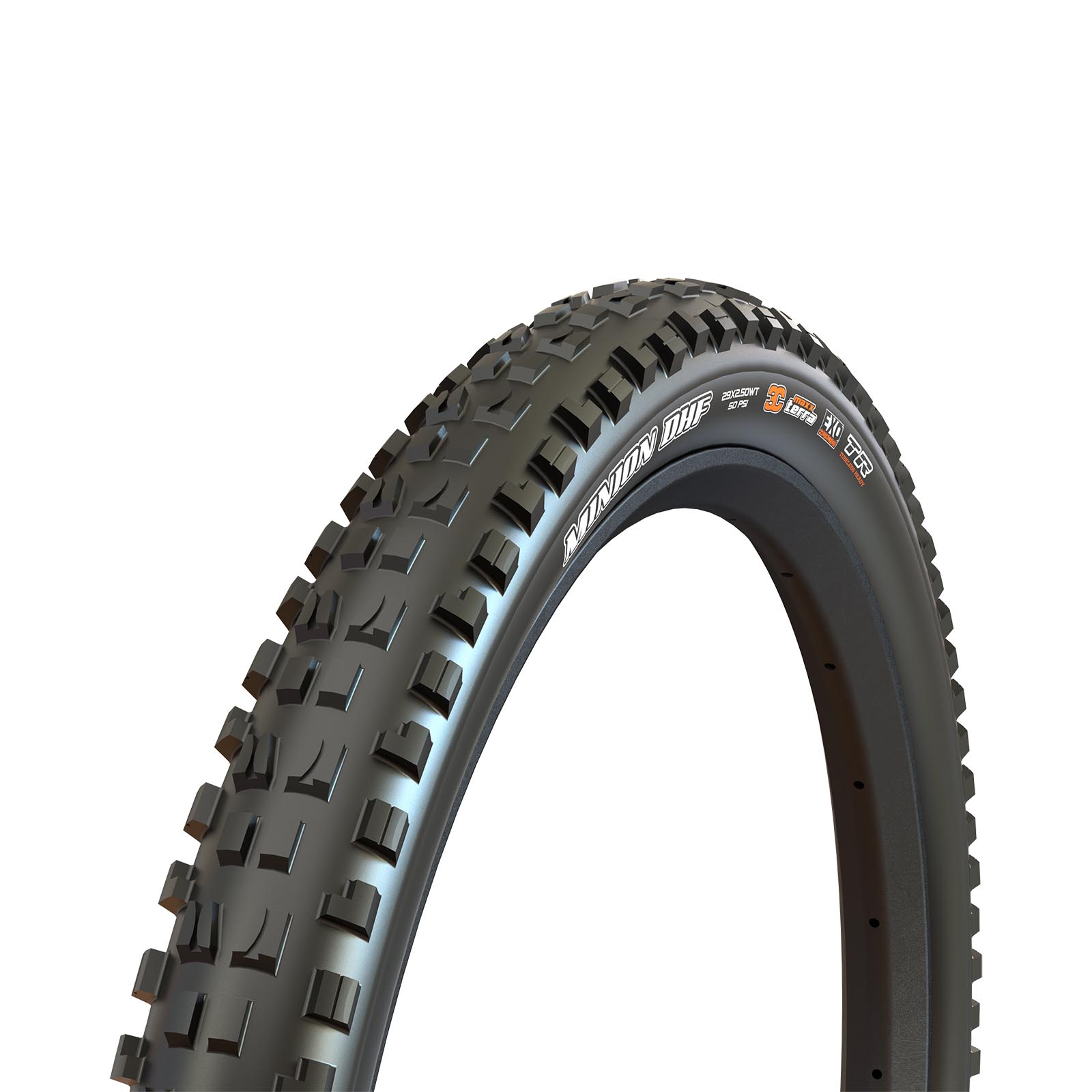 Maxxis Minion DHF 29" WT TR DD Tire 29x2.50, E25, 1313g, 2x120TPI