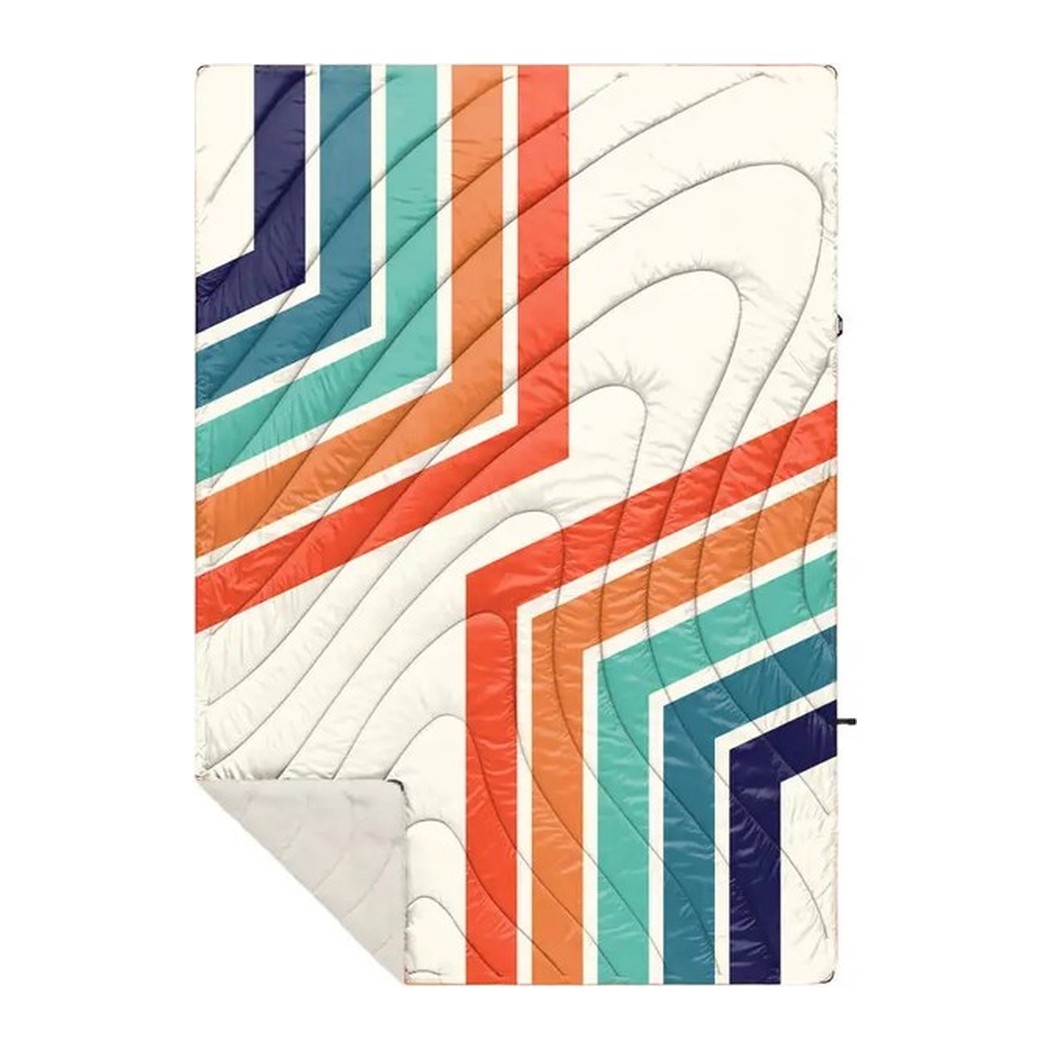 Rumpl Sherpa Puffy Blanket Retro Sunset 1P