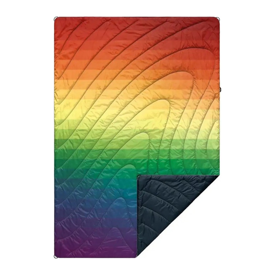 Rumpl Original Puffy Blanket Rainbow Fade 1P