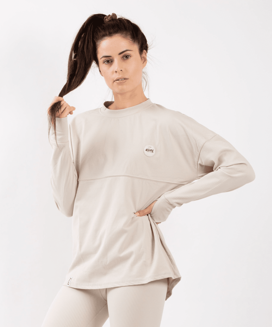 Eivy Venture Rib Top Faded Cloud
